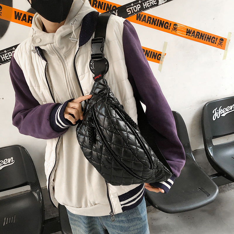 Open Road Crossbody | Diamond Quilted Wearable Bag by Route95