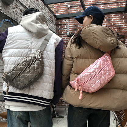 Open Road Crossbody | Diamond Quilted Wearable Bag by Route95