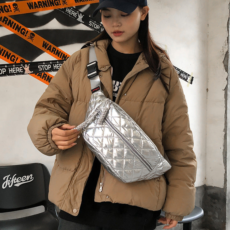 Open Road Crossbody | Diamond Quilted Wearable Bag by Route95