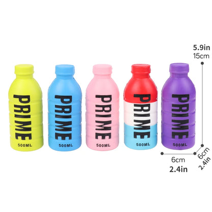 1PCS Anti-stress Vent Prime Drink Bottle Slow Rebound PU Foaming Pinch Happy Angry Relief Squeeze Decompression Toys