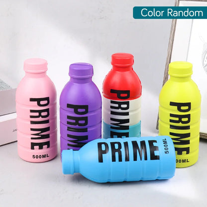 1PCS Anti-stress Vent Prime Drink Bottle Slow Rebound PU Foaming Pinch Happy Angry Relief Squeeze Decompression Toys