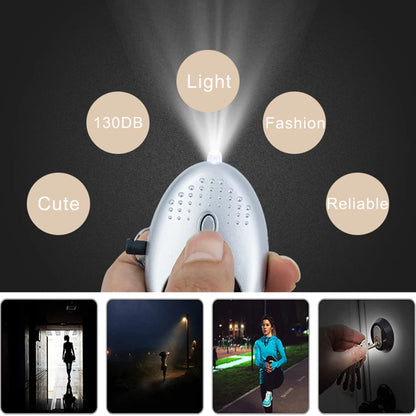 Self Defense Keychain Set For Women Safety Keychain Full Set With Personal Alarm, Window Breaker Keychain Accessories