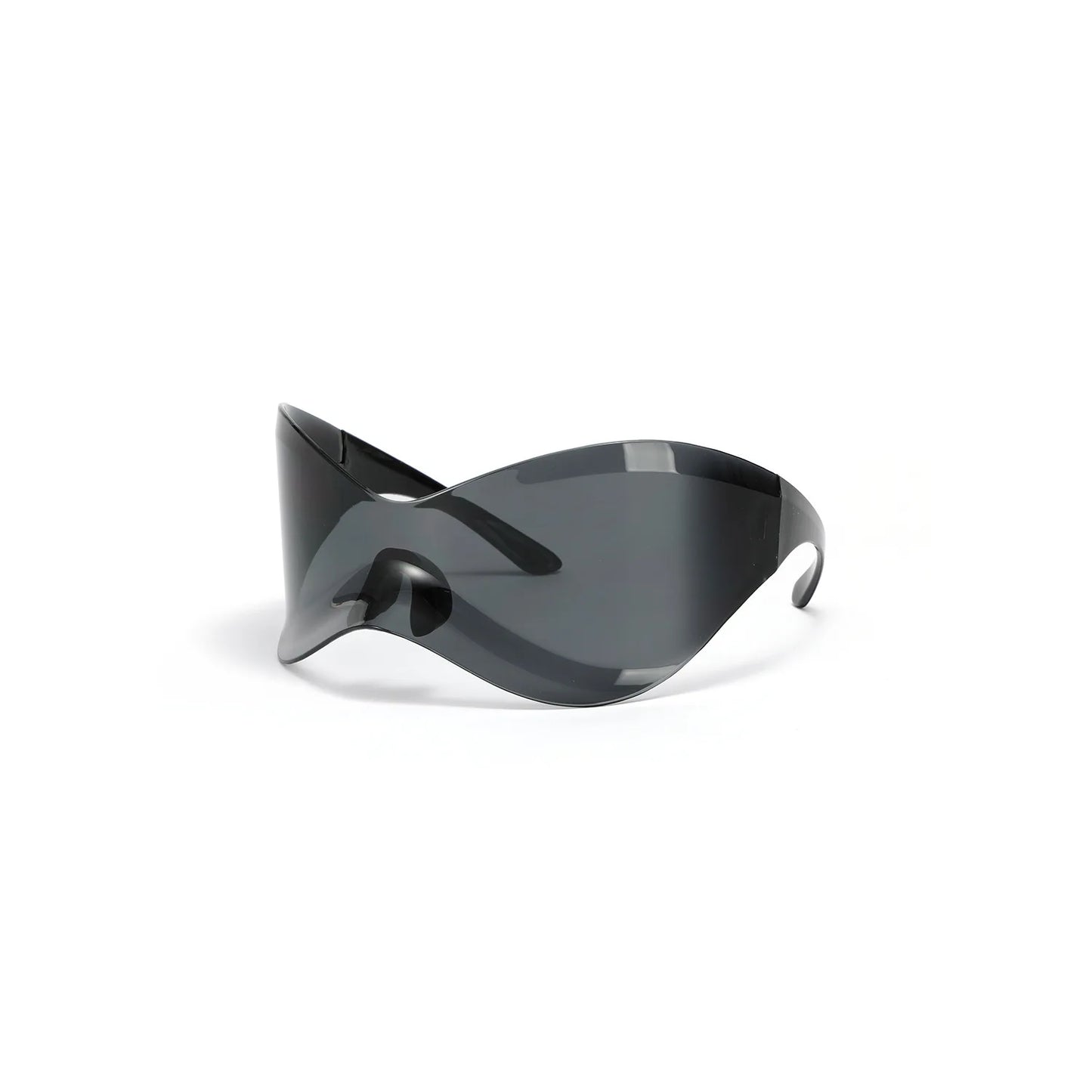Horizon Wrap Shades | Y2K Rimless Sunglasses by Route95