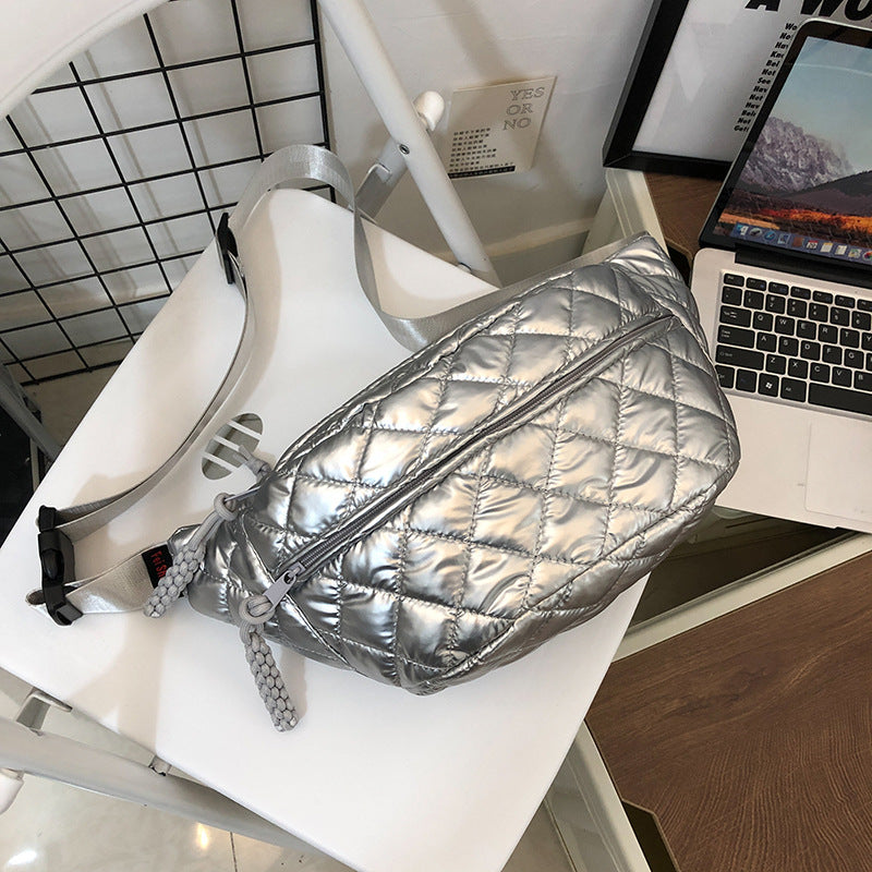 Open Road Crossbody | Diamond Quilted Wearable Bag by Route95