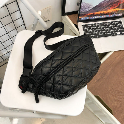 Open Road Crossbody | Diamond Quilted Wearable Bag by Route95